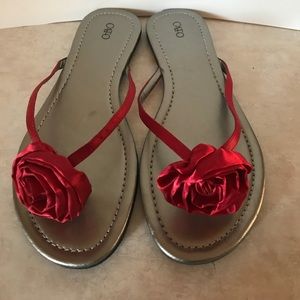 Rose sandals
